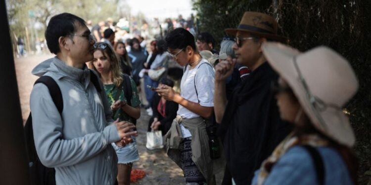 “Había filas de gente para entrar a Teotihuacán”: Sheinbaum presume afluencia de visitantes pese al tiroteo ocurrido esta semana