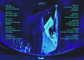 Junior H continúa haciendo historia con:   “Tour Estadios México 2027”