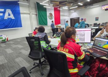 Detrás de cada gran encuentro deportivo, Cruz Roja Mexicana trabaja para proteger lo más importante: la vida y la salud de las personas