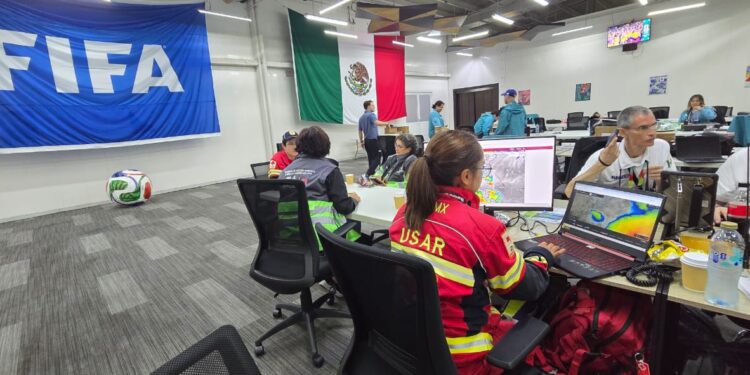 Detrás de cada gran encuentro deportivo, Cruz Roja Mexicana trabaja para proteger lo más importante: la vida y la salud de las personas
