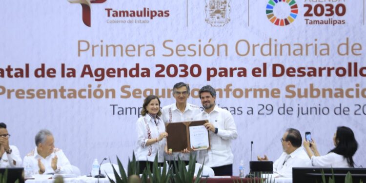 Américo Villarreal consolida a Tamaulipas como referente nacional en la Agenda 2030
