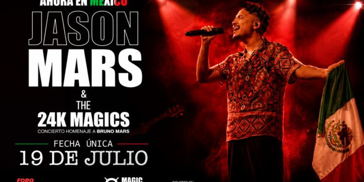 Jason Mars & The 24K Magics harán homenaje a Bruno Mars en CDMX