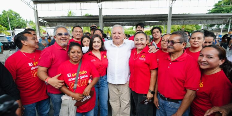 El sur de Quintana Roo arropa a Rafa Marín y refrenda su compromiso con la Defensa de la Transformación y la Soberanía Nacional