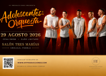 Adolescentes Orquesta desatará una cena show monumental en el Salón Tres Marías de Puebla