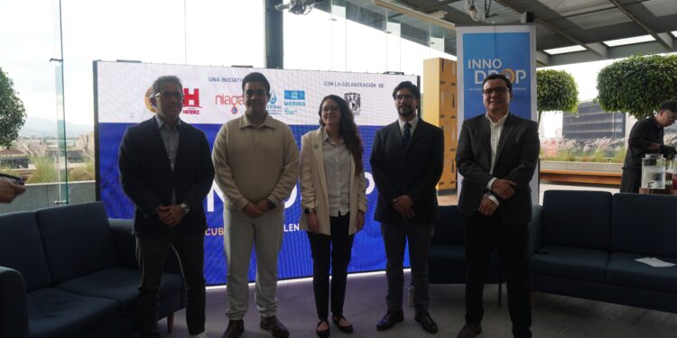 Buscan talento hídrico con INNODROP: Grupo Modelo, Centro UNESCO, Grupo Herdez, Niagara Bottling México y la UNAM
