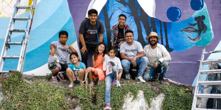 Colosal 2.0 fortalece la participación comunitaria y la identidad del Cerro de la Campana con la restauración de El Ave de los Sueños