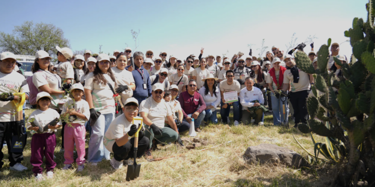 Reforestando con el Corazón regresa a Sierra de Guadalupe