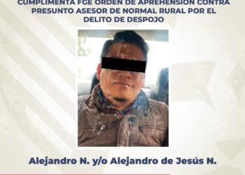 Detienen en CDMX a señalado por despojo de Normal Rural