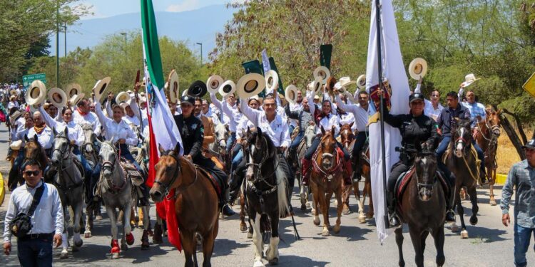 Tamaulipas cabalga unido por la soberanía y la transformación de México