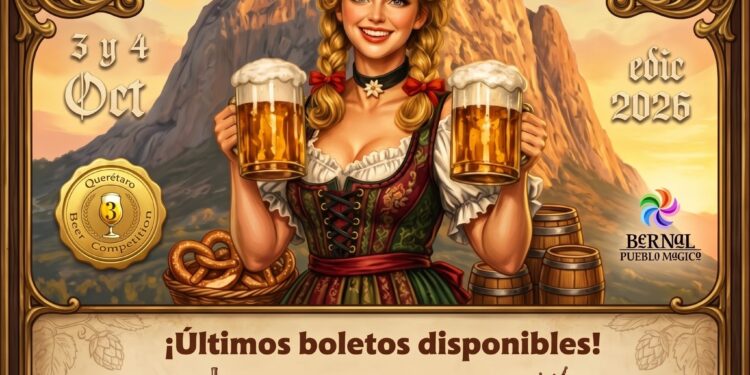 Llega este 3 y 4 de octubre el festival medieval de cerveza artesanal al pueblo de Peña de Bernal Querétaro