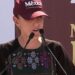 Encabeza Sheinbaum asamblea en Baja California Sur como parte de su gira de rendición de cuentas