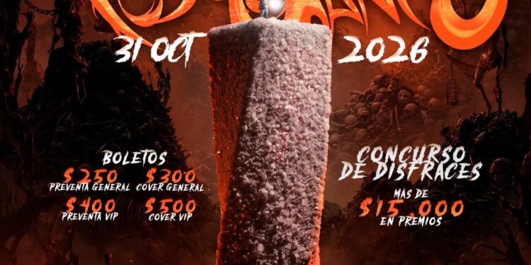 TODOS SANTOS 2026: música, disfraces y una noche de Halloween que promete encender Ayapango