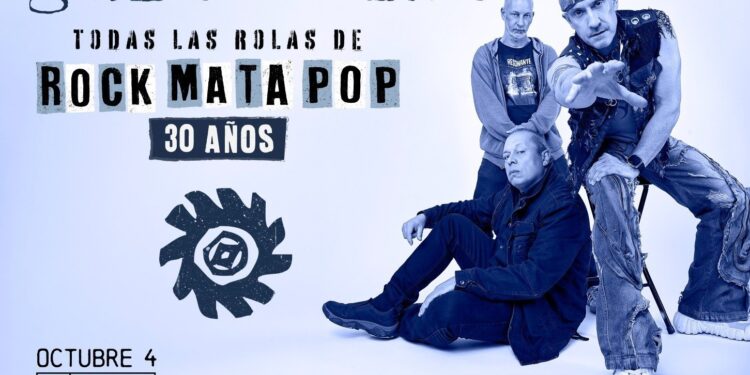 Guillotina celebra 30 años de Rock Mata Pop este domingo en el Lunario
