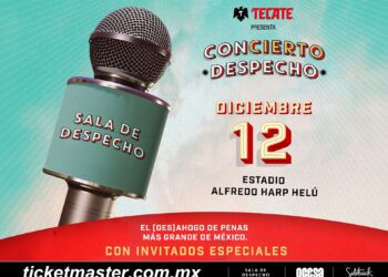 ConCierto Despecho llegará al Estadio Alfredo Harp Helú para cantar el desamor